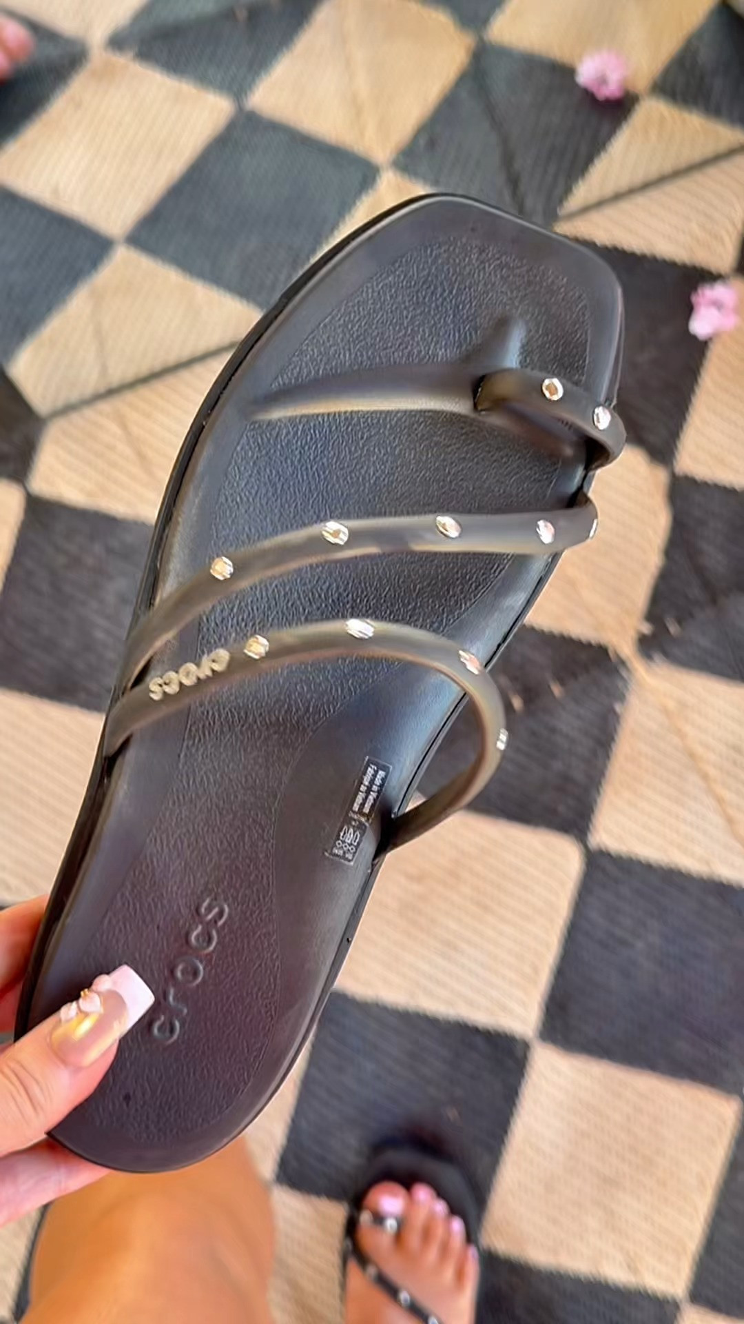 Effortless with a side of attitude in the studded Miami toe loop sandals #crocs #crocsmiamitoeloop #crocssandals #springglowup #ad @Crocs  

 #LTKootd #LTKActive #LTKTravel