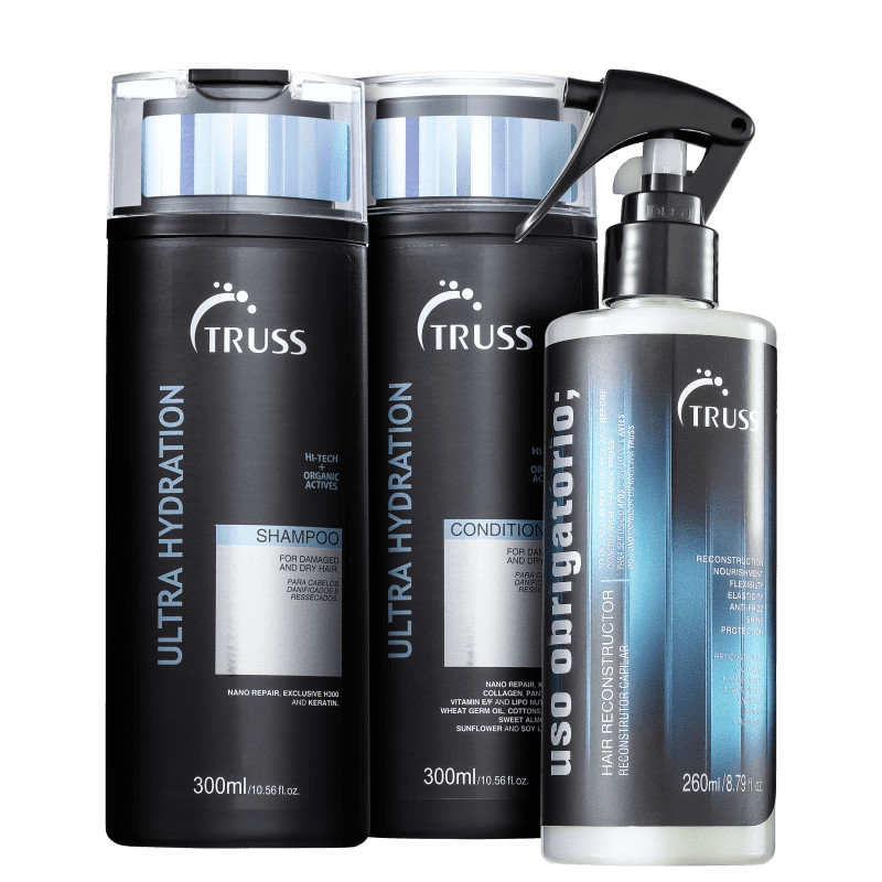 Kit TRUSS Ultra Hydration Obrigatório (3 Produtos) | Beleza Na Web (BR)
