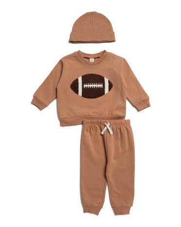 Infant Boys 2pc Football Sweatshirt And Joggers Set | TJ Maxx