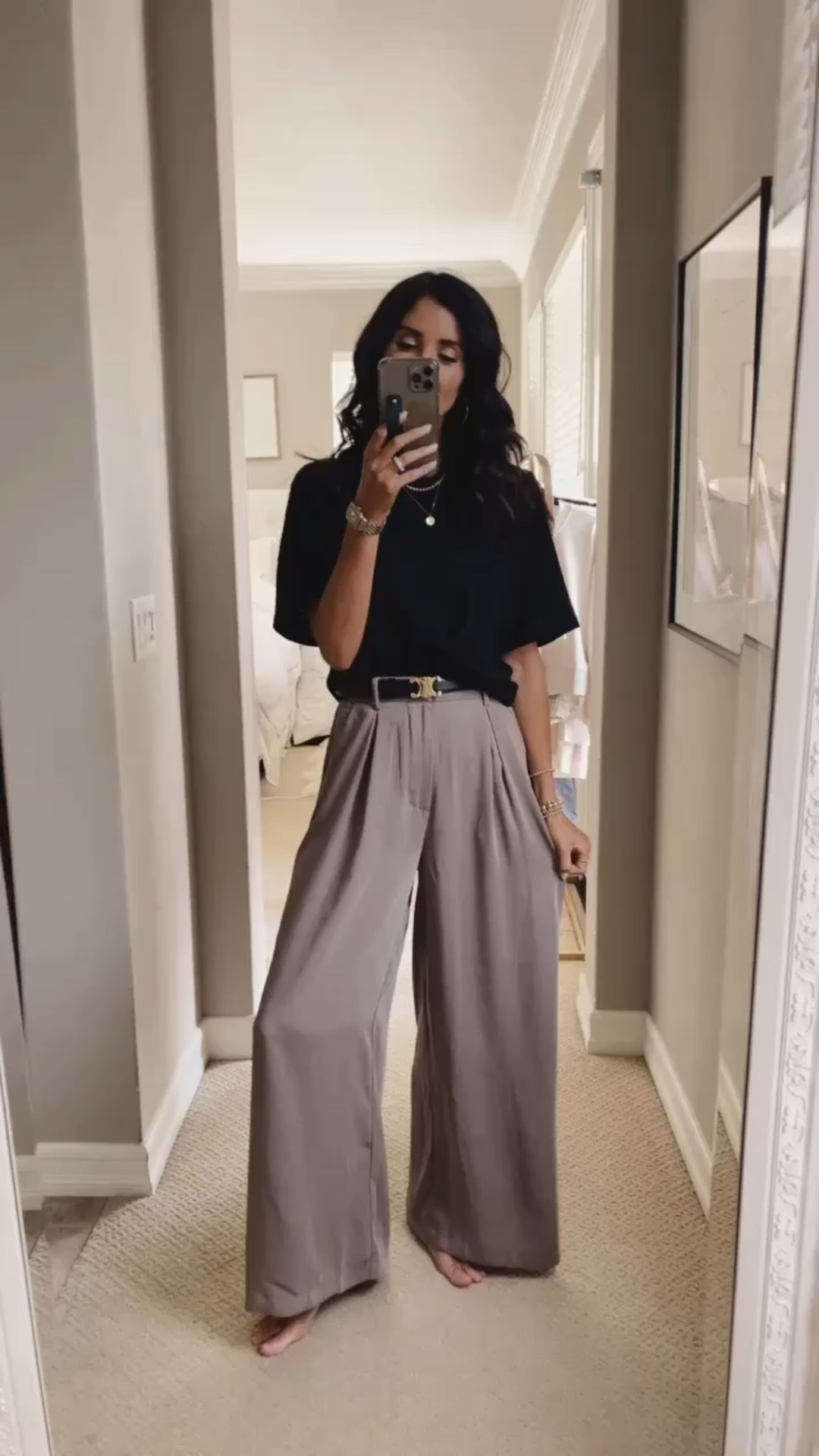 I'm just shy of 5-7" wearing the size small tee and extra small trousers.
Amazon style, Amazon trousers, StylinByAylin, Aylin

#LTKootd #LTKBeauty #LTKgrwm