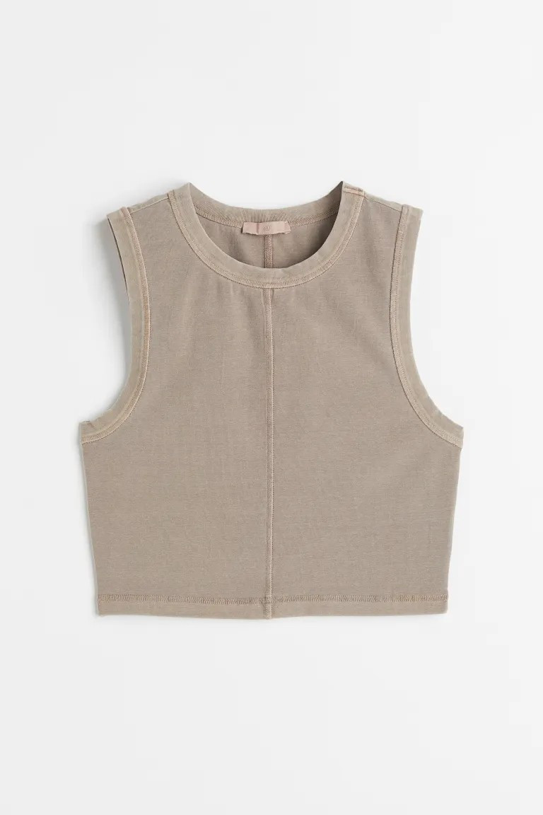 Sleeveless Crop Top | H&M (US + CA)
