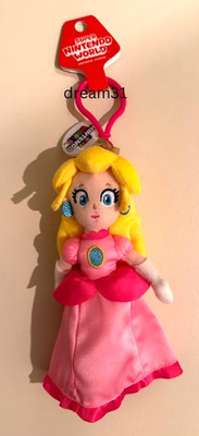 BNWT Universal Epic Universe Super Nintendo World Princess Peach Keychain Plush | eBay US