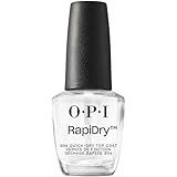 OPI RapiDry Nail Polish Drying Top Coat, High Shine & Glossy Finish, Quick Drying, Designed to Shine, Seal & Protect, 0.5 fl oz | Amazon (US)
