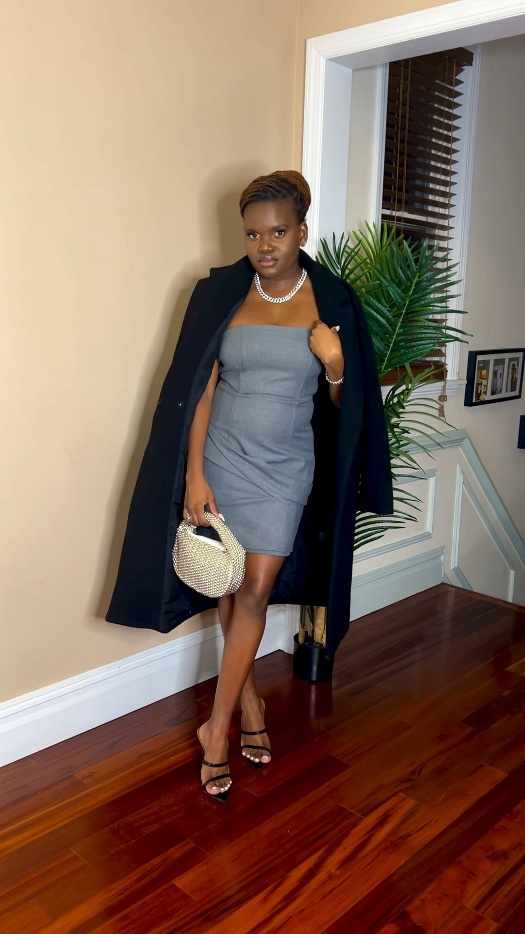 Dinner outfit | special event | gray dress| trench coat outfit 

#LTKwedding #LTKSeasonal #LTKstyletip