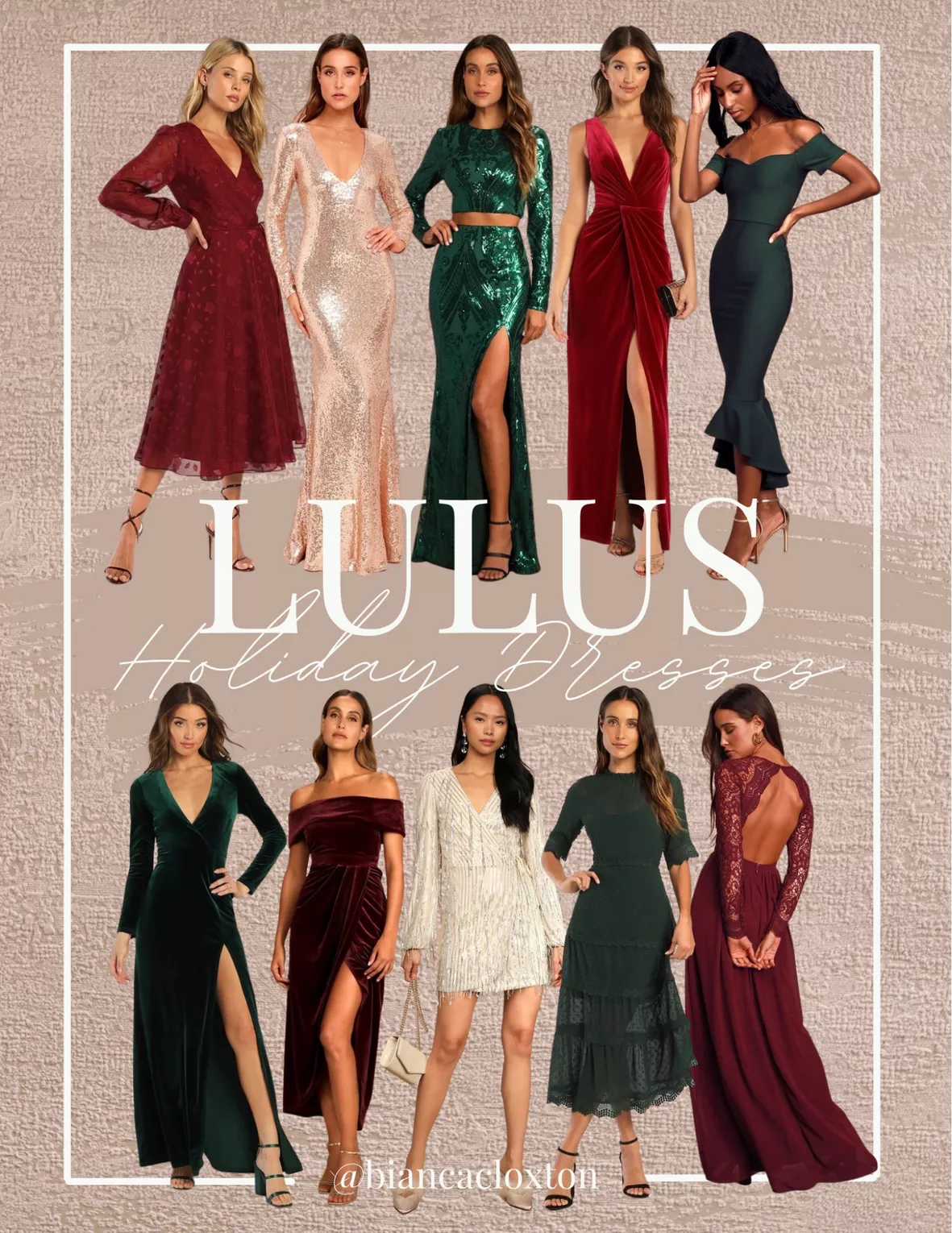 holiday long sleeve dresses Women's For Any Occasion Spring/Summer Women Clothing biancacloxton on LTK