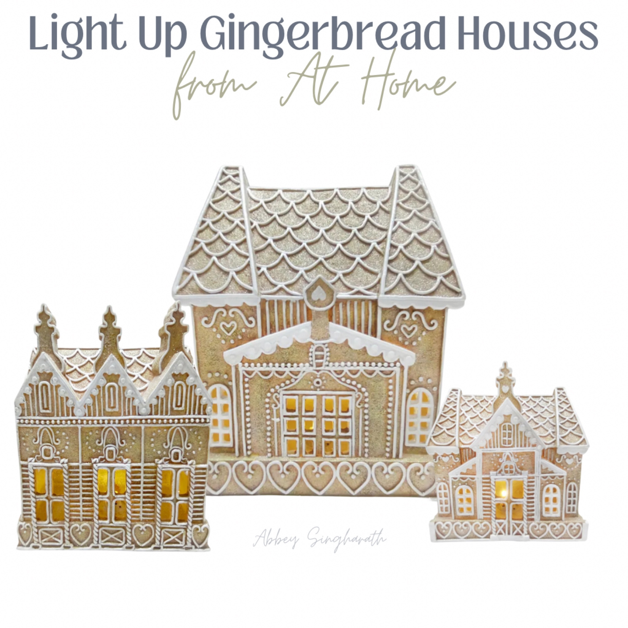 Affordable gingerbread houses from At Home. 

Pottery barn look for less 

#LTKHoliday #LTKhome #LTKSeasonal