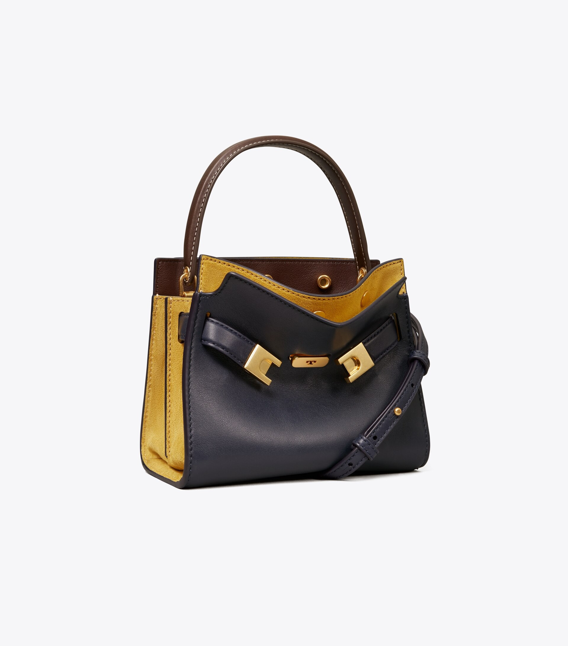 Lee Radziwill Petite Double Bag: Women's Designer Crossbody Bags | Tory Burch | Tory Burch (US)