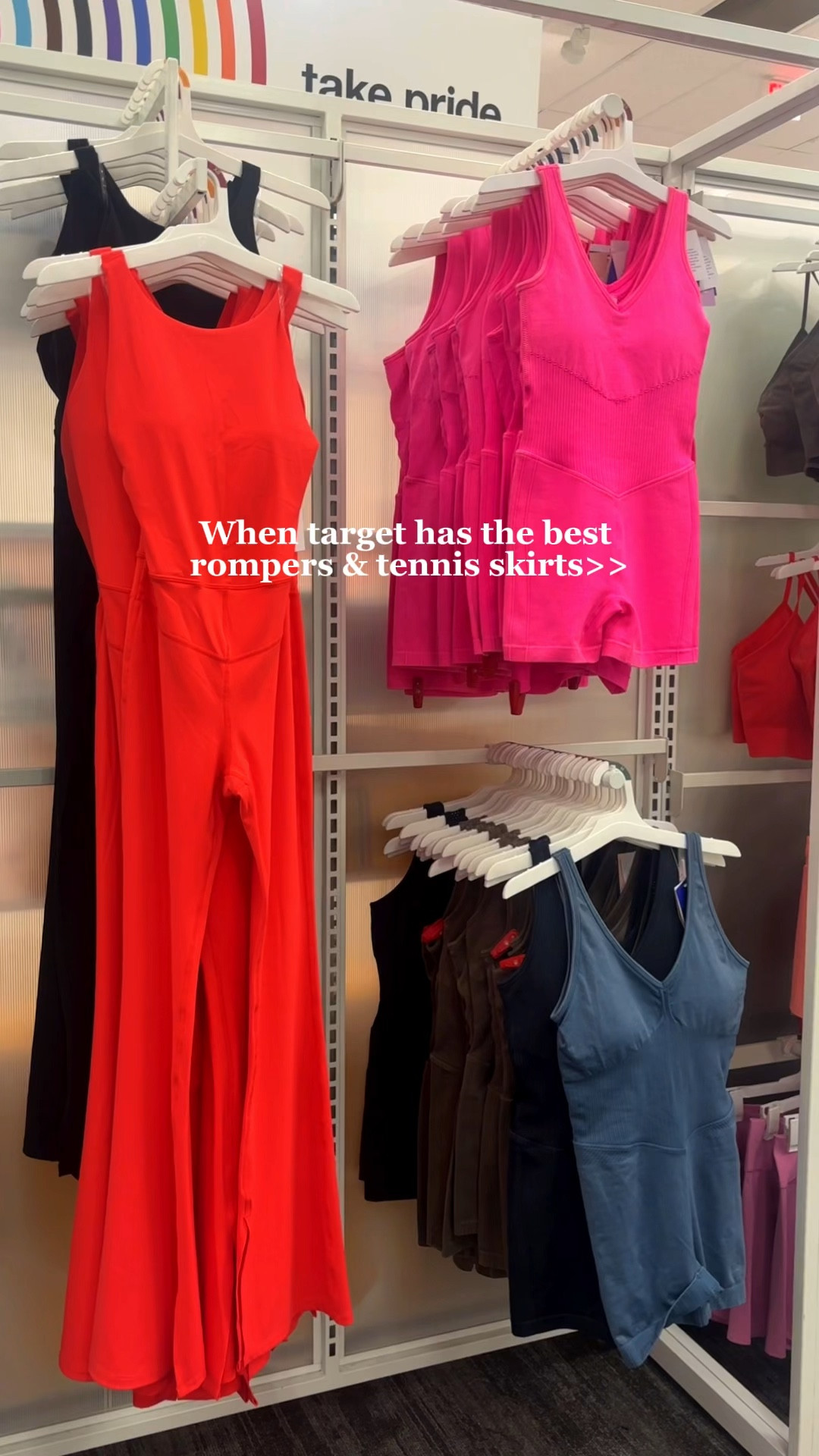 Targets tennis skirts and rompers are so cute & affordable🫶🫶

#LTKVideo #LTKSaleAlert #LTKFindsUnder50