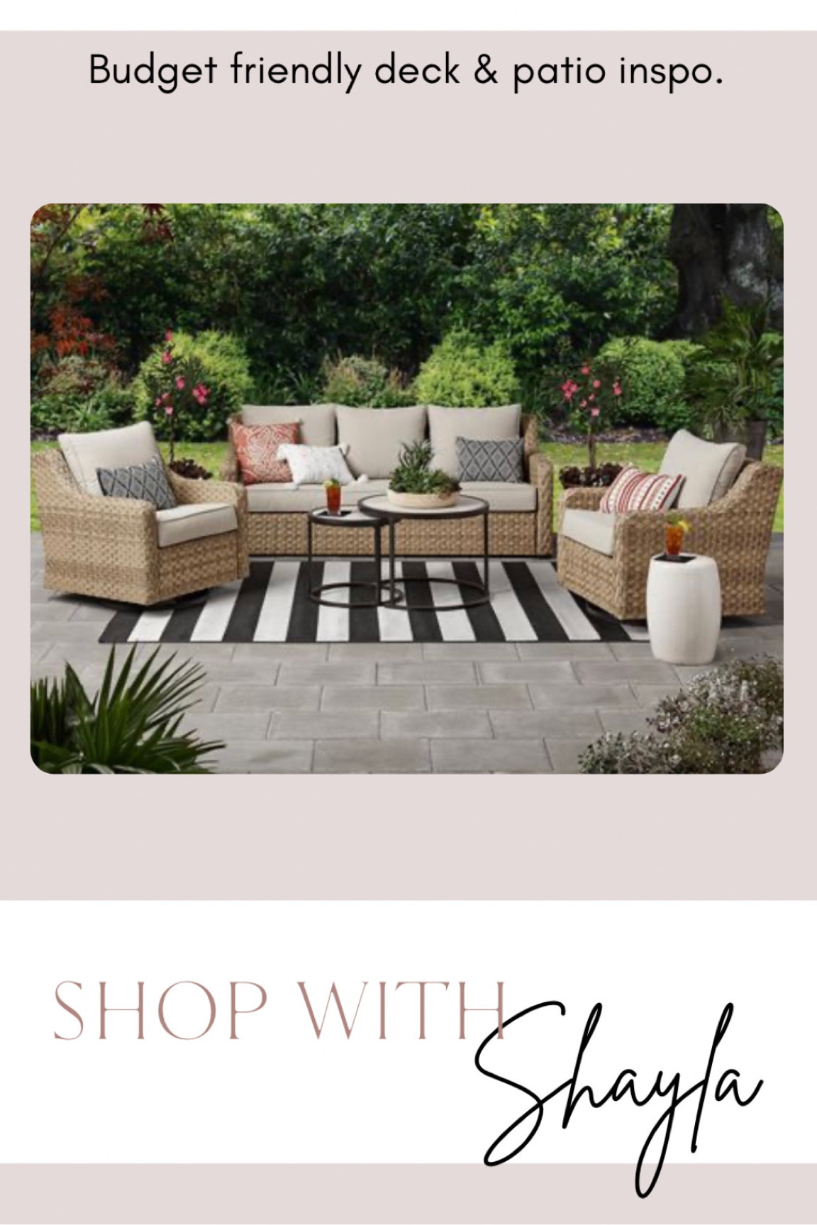 Sharing budget friendly outdoor patio furniture and accessories  

#LTKhome #LTKSeasonal #LTKstyletip