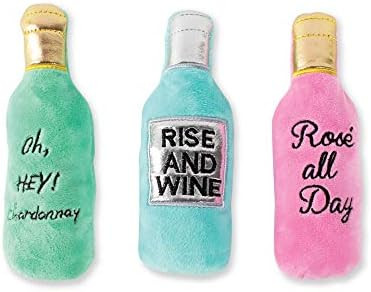 Fringe Studio Squeaker Pet Toy Set, Set of 3, Wine (289440), Multi-Colored | Amazon (US)