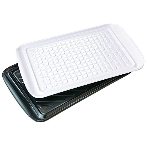 Tovolo Prep and Serve, Nesting, Dishwasher Safe BBQ Trays - Set of 2 | Amazon (US)