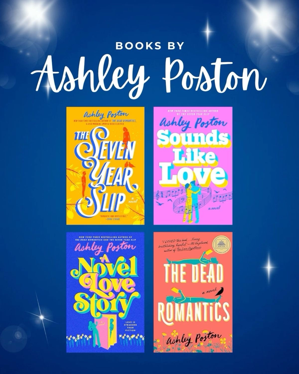 Books by Ashley Poston 📚 If you’ve never read any of her books I’d highly recommend!! She’s an incredible author! I’d start with the seven year slhello

#LTKstorytime #LTKdayinmylife #LTKSaleAlert