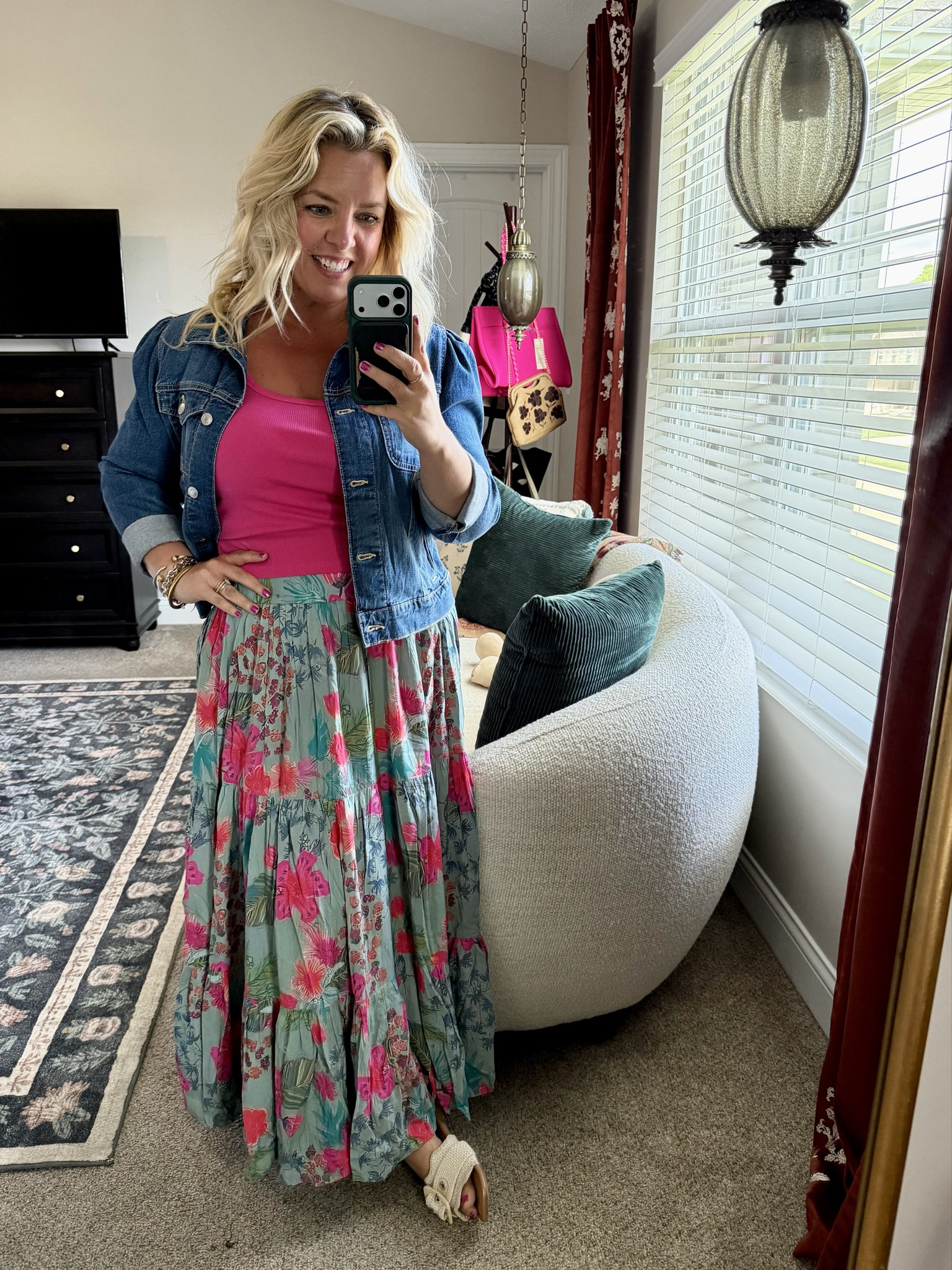 This maxi skirt is a little more spendy than my usual recs, but the quality is unmatched! And you can pull it up and wear it as a strapless dress too! It's by Natural Life so I also linked my entire recent order from them if you want to check out more fun stuff! I sized down to a med but should have gotten my true sz large.

#LTKSaleAlert #LTKMidsize #LTKPetite
