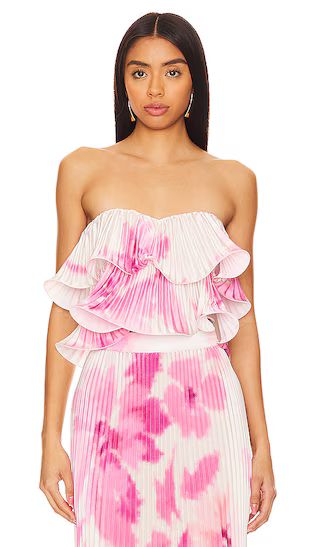 Romance Top in Jardin Pink | Revolve Clothing (Global)