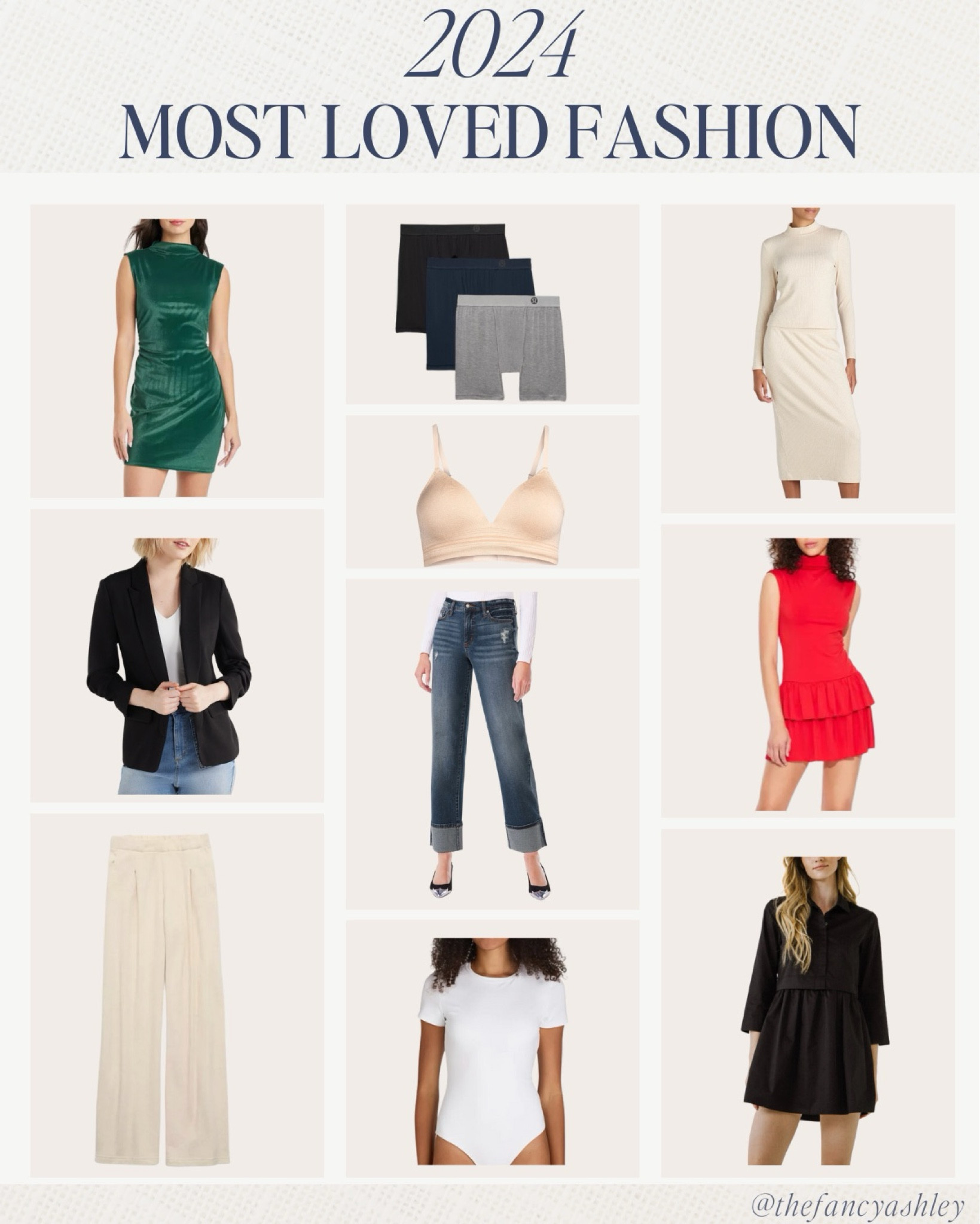 Saved the BEST for last—your most-loved fashion finds of 2024! Think staple basics you’ll wear on repeat: the Walmart blazer, bodysuit, jeans (PERFECTION), the Nordstrom LBD (so fab), and the Aerie pants I’m fully obsessed with. Cozy + cute? Done and done. Your closet = covered.

#LTKWatchNow #LTKStyleTip