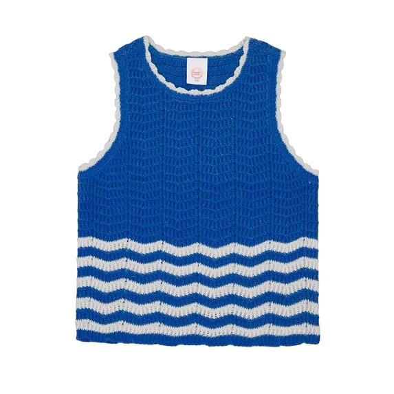 Wonder Nation Girls Crochet Sweater Tank, Sizes 4-18 & Plus - Walmart.com | Walmart (US)