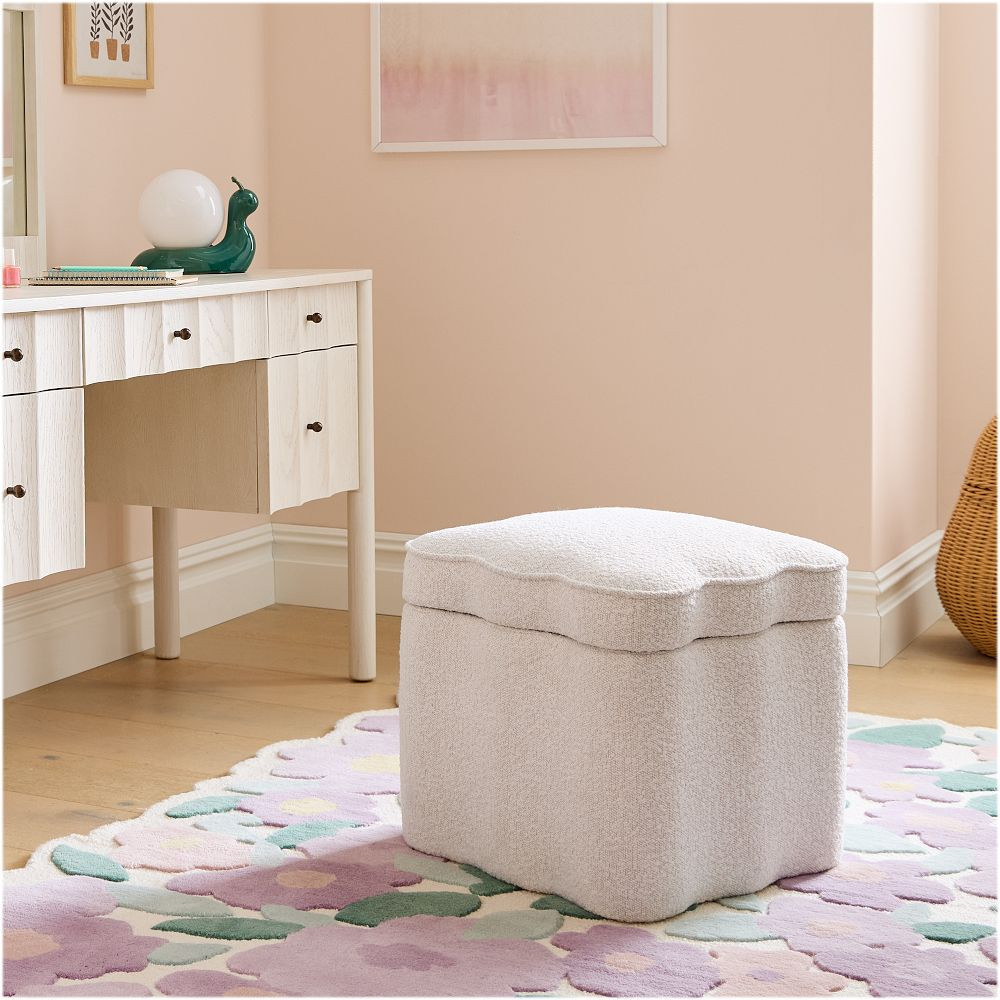Daisy Storage Ottoman | West Elm (US)