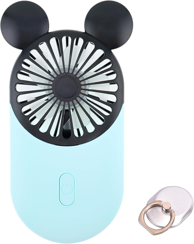 Amazon.com: DecoLife Cute Handheld Mini USB Fan, Rechargeable Portable Fan, 3 Adjustable Speeds a... | Amazon (US)