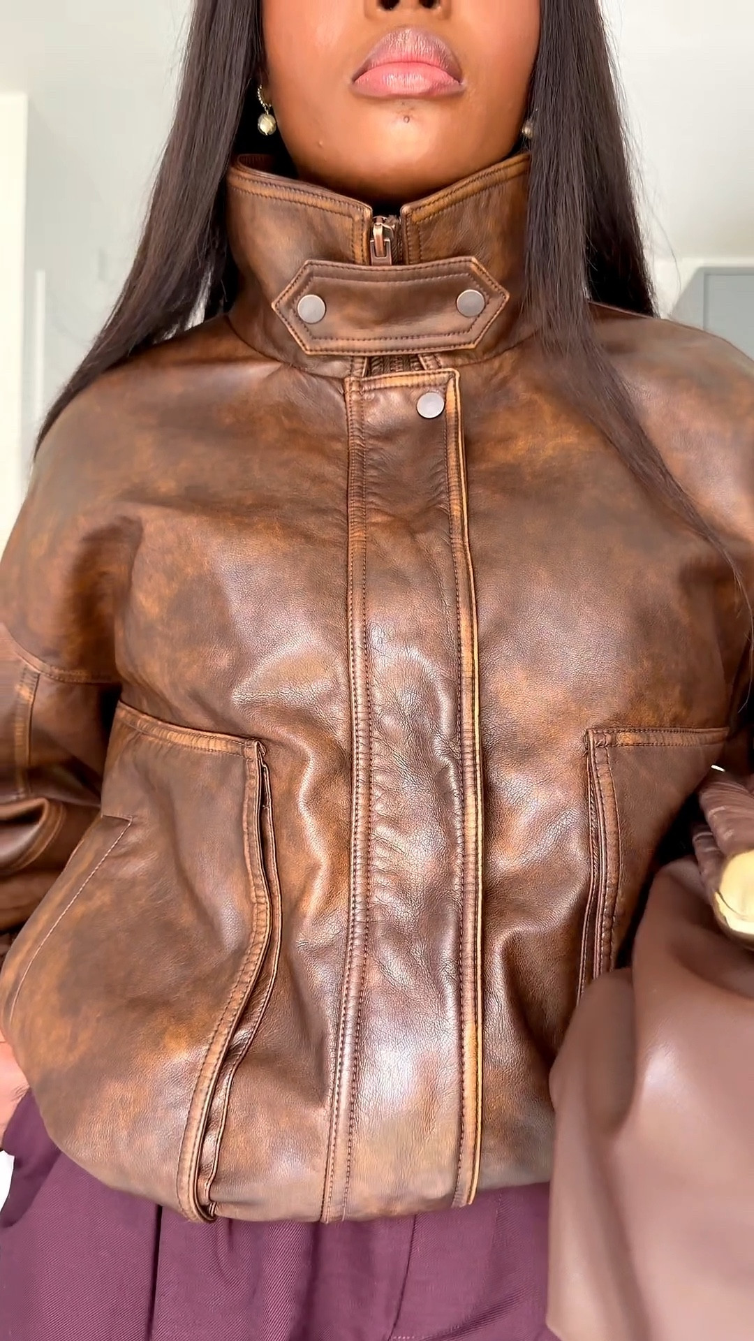 The most gorgeous Vegan Leather Jacket 

#LTKstyletip #LTKspring #LTKluxury