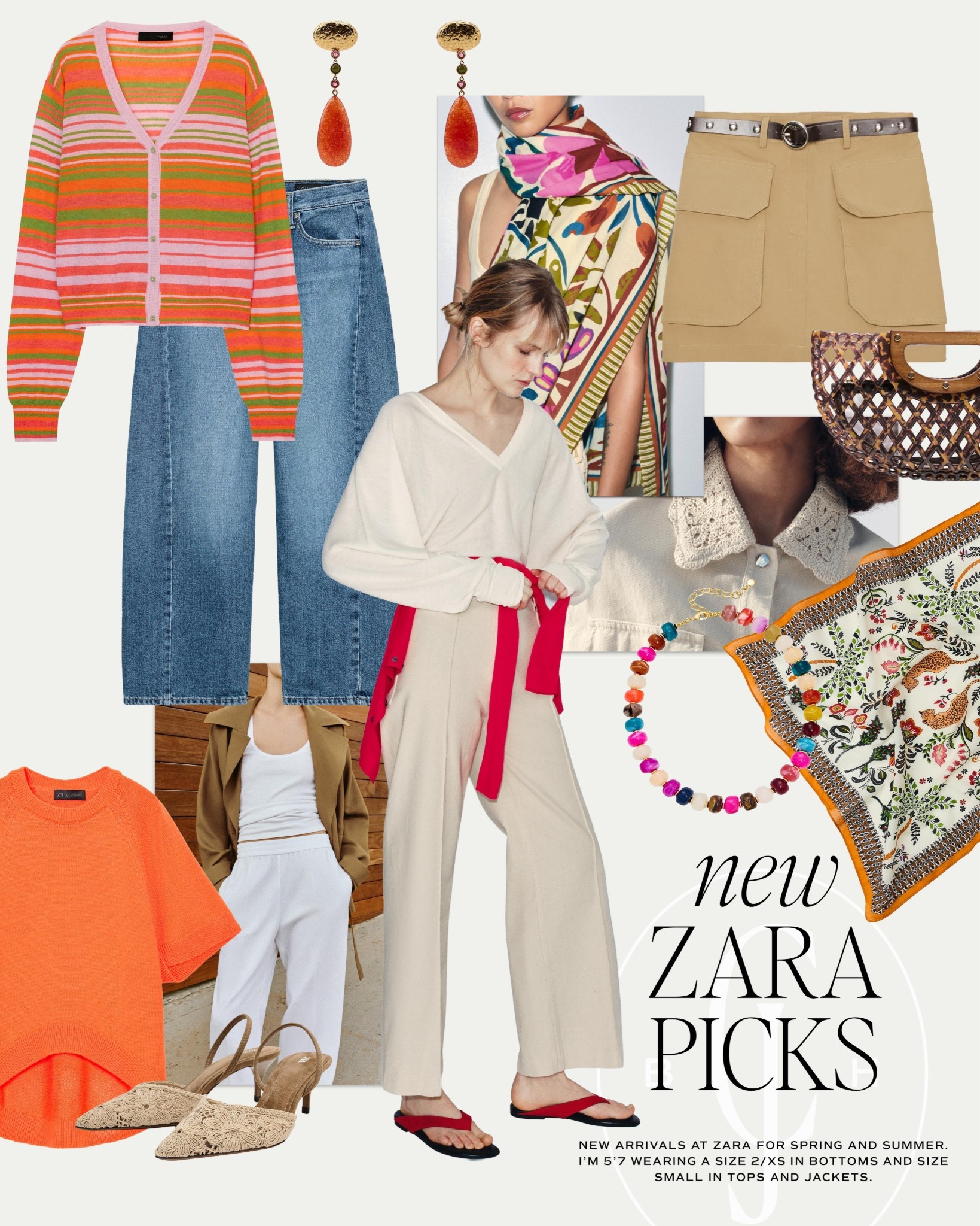 New picks from @Zara for spring and summer. I can’t get enough of the bright colors and bold patterns with the perfect neutral pair. 

#LTKSeasonal #LTKootd #LTKgrwm