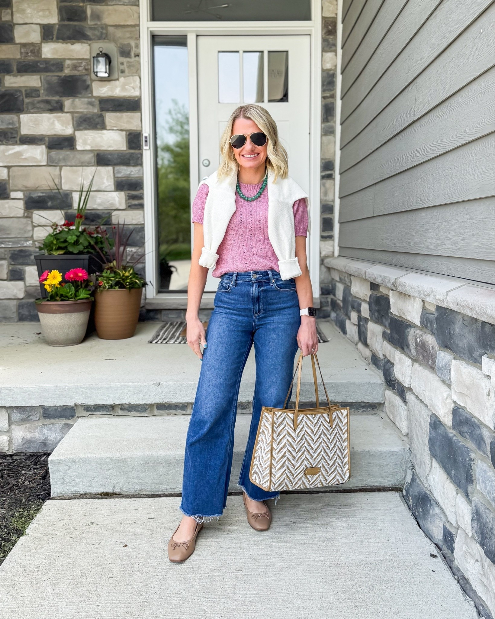 What I wore this week! 
Top- small
Jeans- 25
Cardigan- xs

#LTKootd #LTKOver40 #LTKPetite