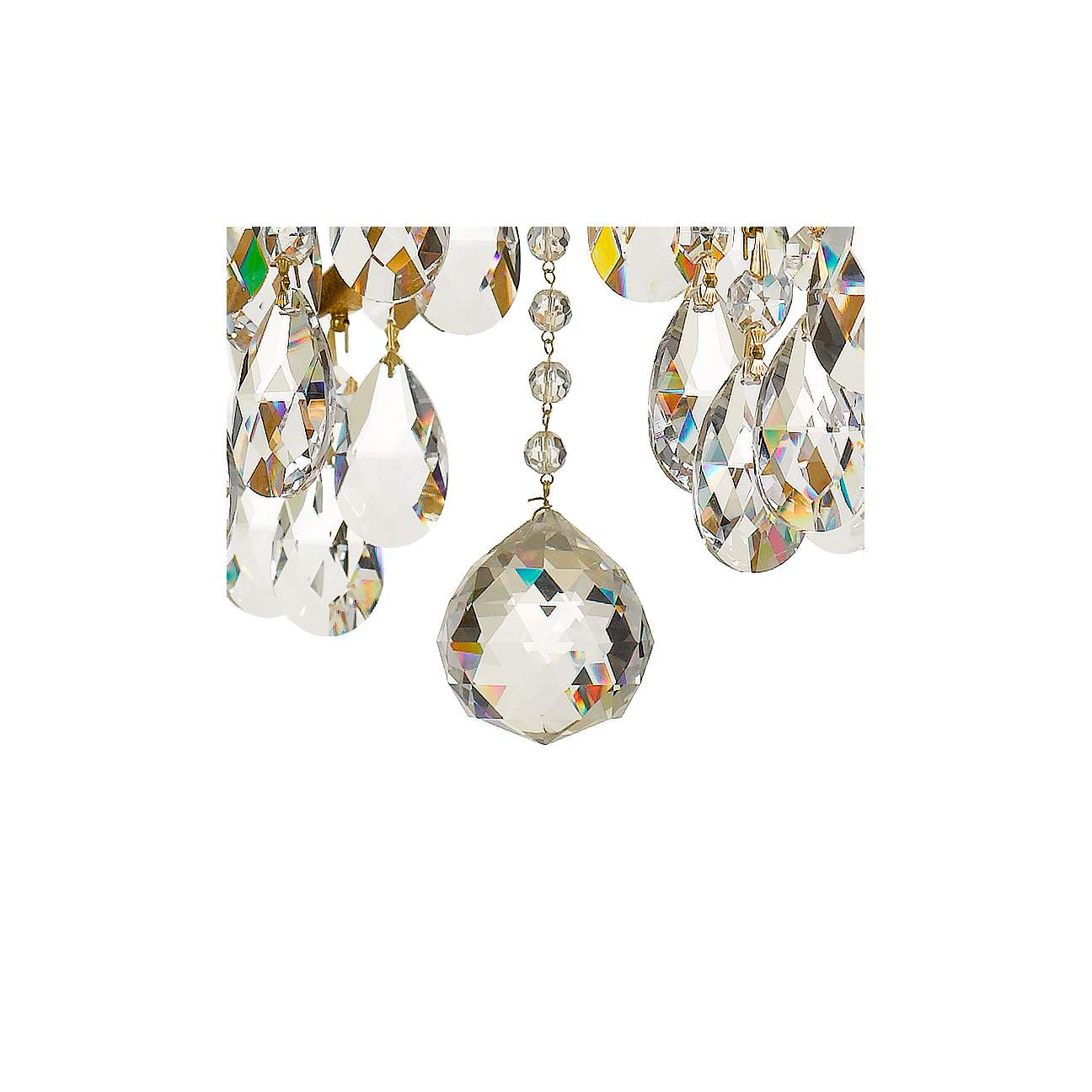 Bridgehampton 28" Wide 8-Light Antique Gold Chandelier | Lamps Plus