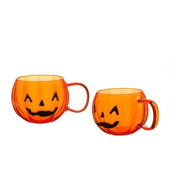 Way to Celebrate Glass Pumpkin Mug | Walmart (US)