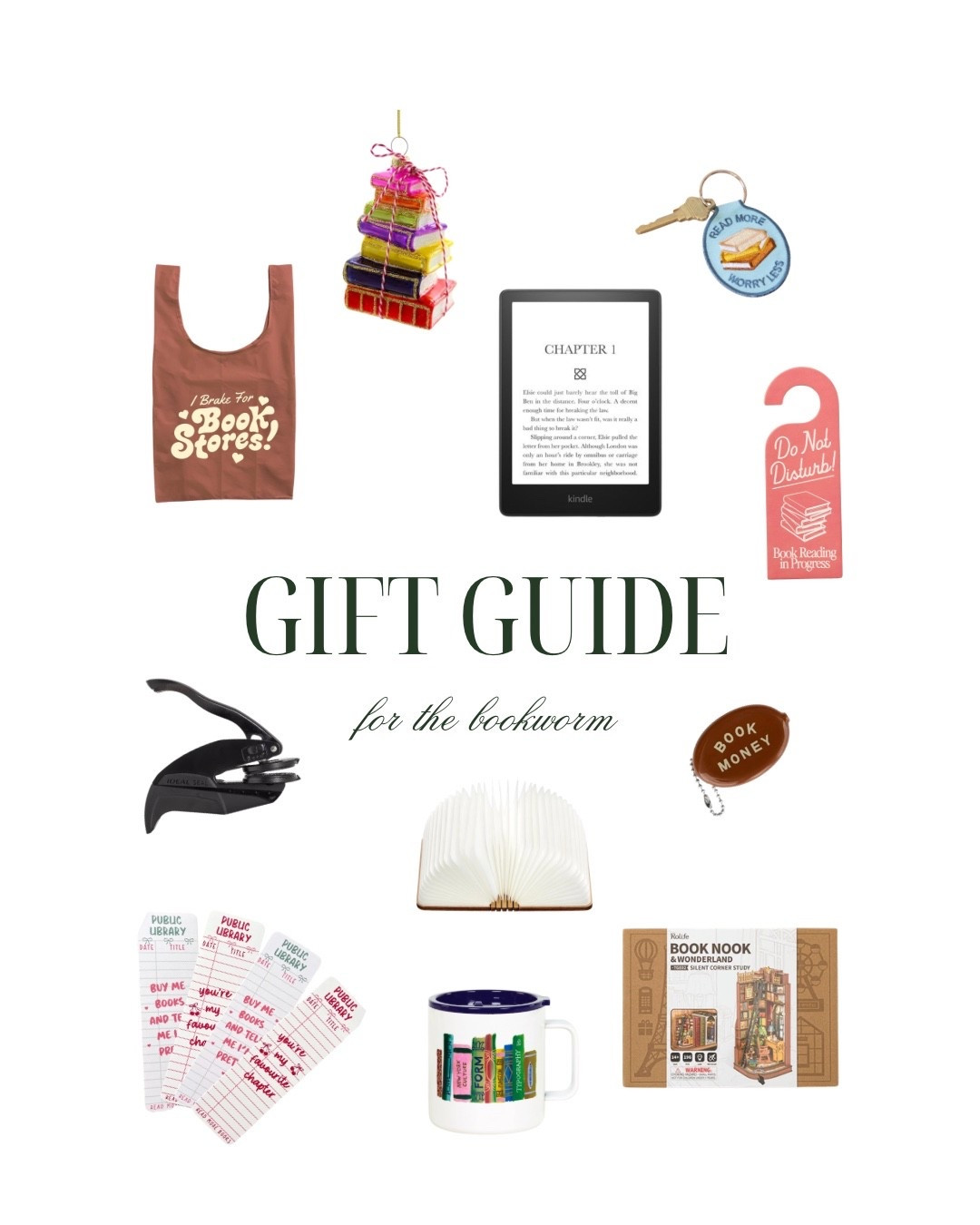 HOLIDAY GIFT GUIDE - Bookworm Edition 🎄📚✨
The cutest gifts for readers, book lovers, and cozy girlies. From Kindle accessories to bookish mugs and reading lamps, these picks are perfect for anyone who lives inside a story.
Shop my top book-lover gifts below. These are great for stocking stuffers, Secret Santa, and cozy holiday reading nights.

book lover gifts • gifts for readers • cozy gifts • bookish accessories • Kindle gift ideas • holiday gift guide 2025 • bookworm gift ideas • reading essentials • cozy winter gifts

#giftguide #bookworm #giftideas 

#LTKwinter #LTKgiftguide #LTKholiday