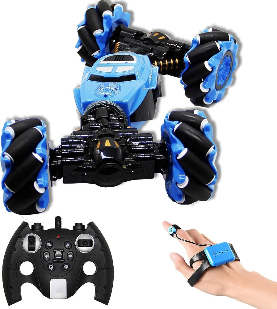 Lulu Home Remote Control Stunt Car, Hand Gesture Sensing RC Crawler, Stunt Twisting Climbing Vehi... | Amazon (US)