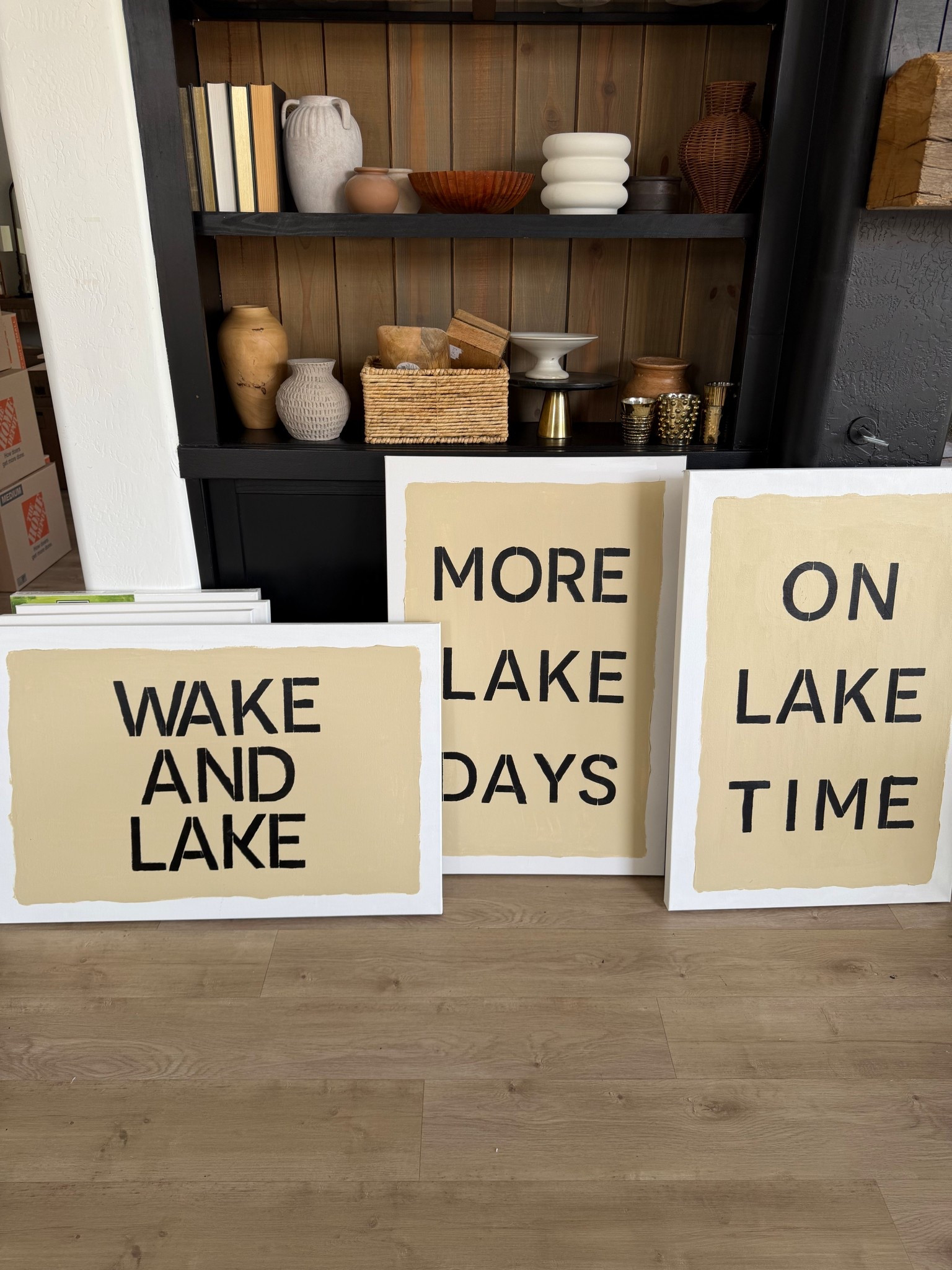 DIY art for our upcoming project! 