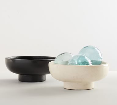 Orion Handcrafted Terra Cotta Bowls - Small | Pottery Barn (US)