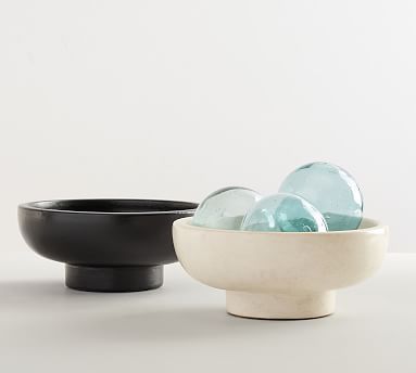 Orion Handcrafted Terracotta Bowls - Small | Pottery Barn (US)