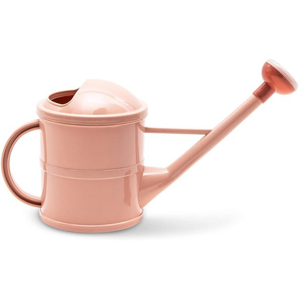 Pink Plastic Plant Watering Can Pot with Handle for Indoor Outdoor Garden, 0.75 Gal. | Walmart (US)