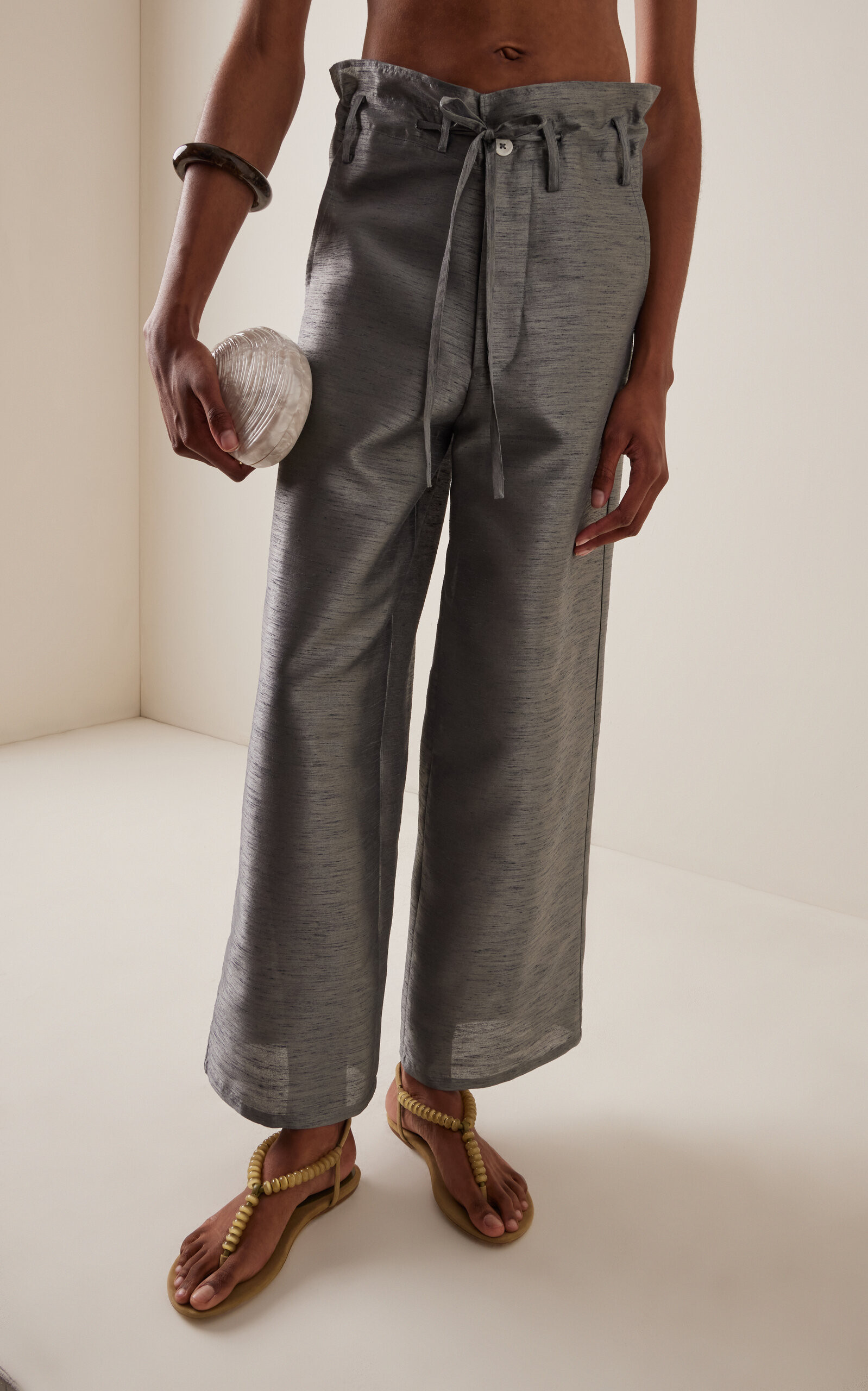 Dupioni Straight Leg Pants | Moda Operandi (Global)