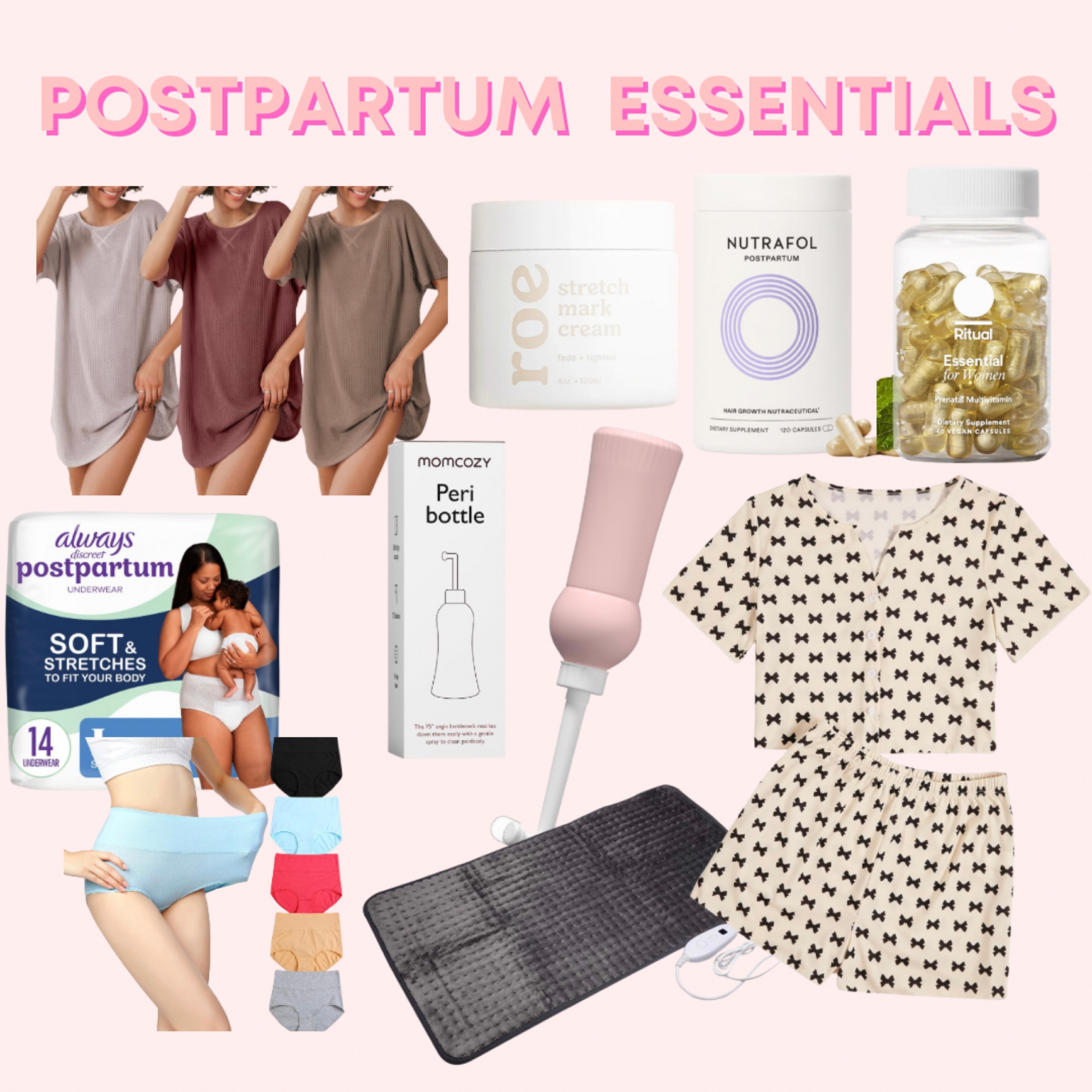 My postpartum MUST haves!!! On day 6 and these are items I can’t live without!! 

#LTKBaby #LTKFamily #LTKBump