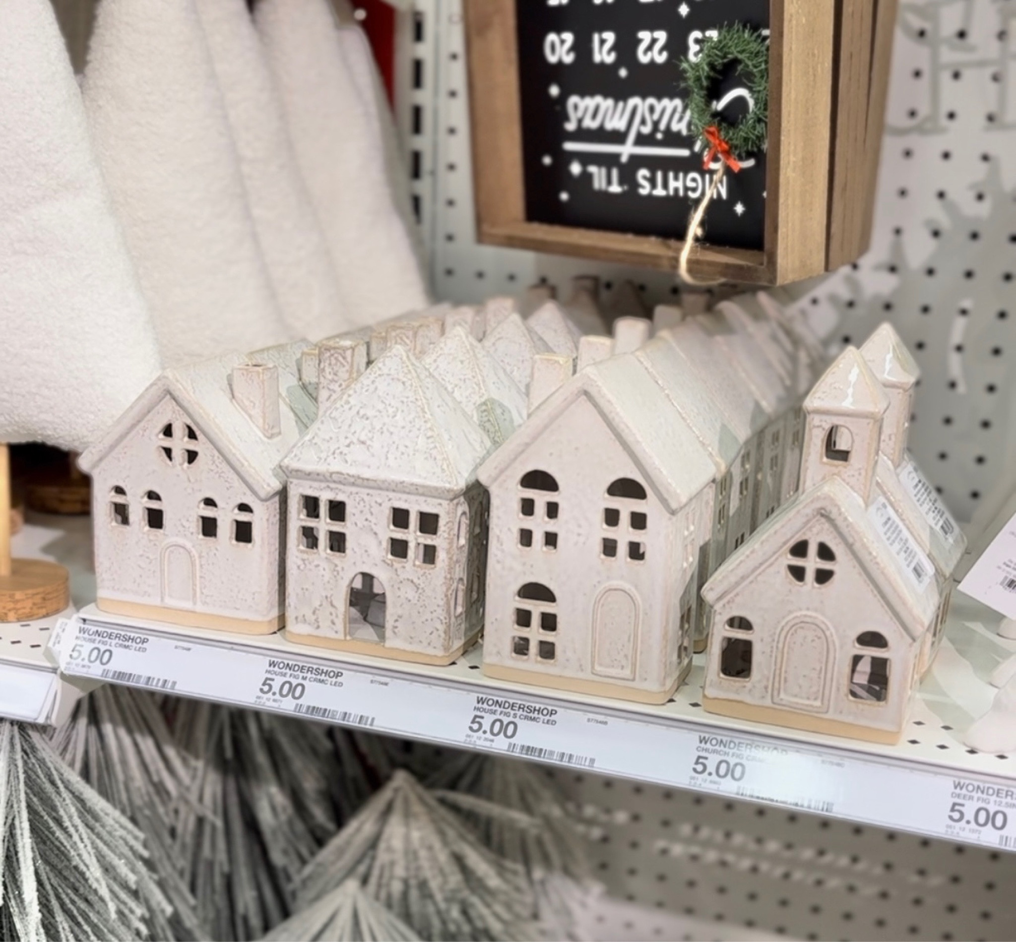 $5 neutral Wondershop houses back in stock!😍

#LTKHoliday #LTKhome #LTKSeasonal