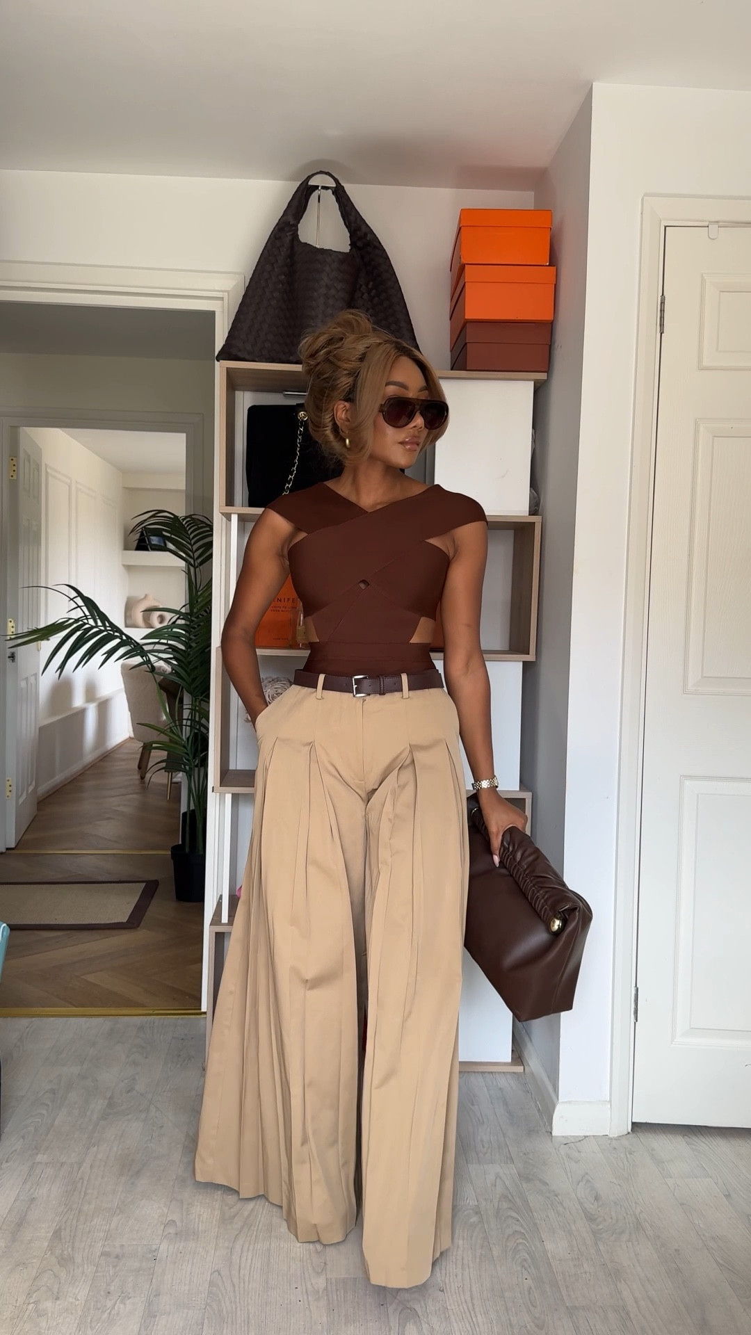 The last bit of summer outfit inspo, summer, outfit, dresses, midi dresses, brown, butter yellow, chocolate brown, satin skirt, lace, lace top, Zara, mango, asos, revolve, primark, new look, COS, arket, Bottega, celine 

#LTKstyletip #LTKuk #LTKsummer