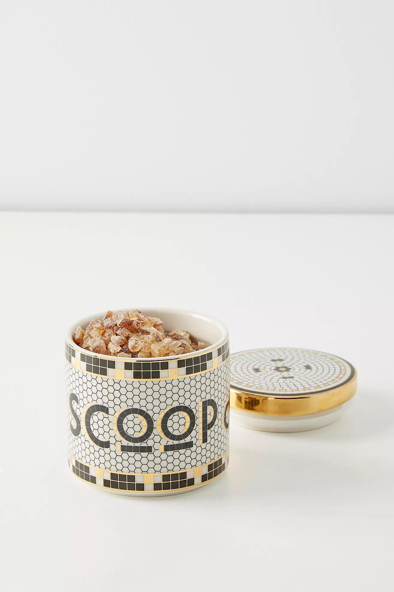 Bistro Tile Canister | Anthropologie (UK)