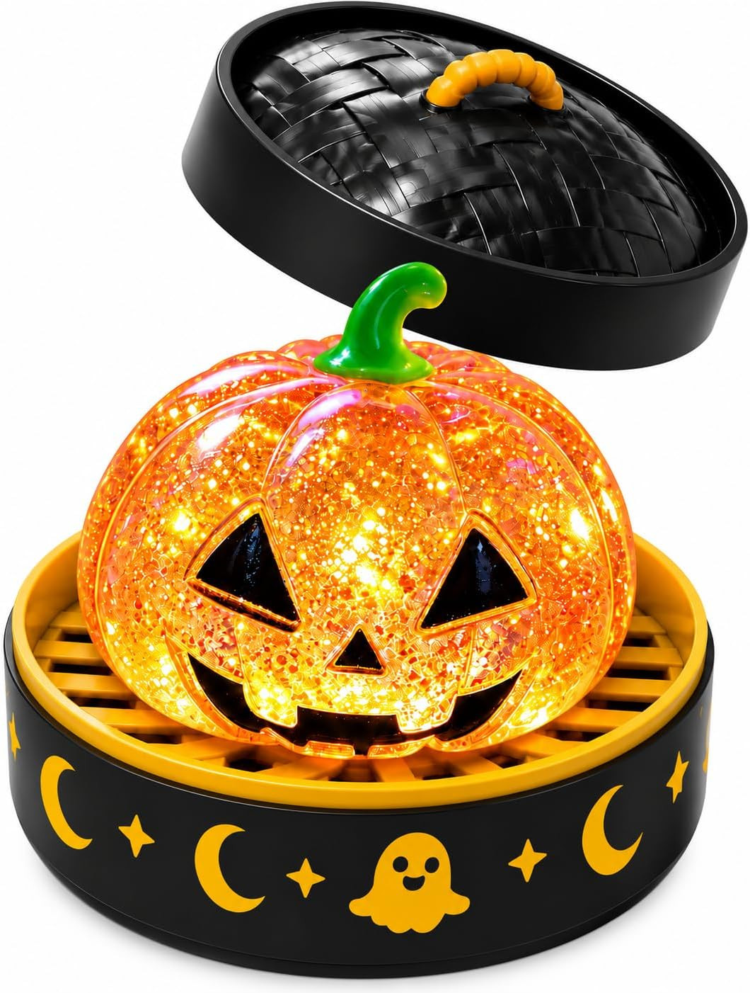 Halloween Pumpkin Squishy, Spooky Squeeze Toys with Case (Orange) | Amazon (US)