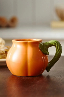 Sorrella Stoneware Pumpkin Mug | Anthropologie (US)