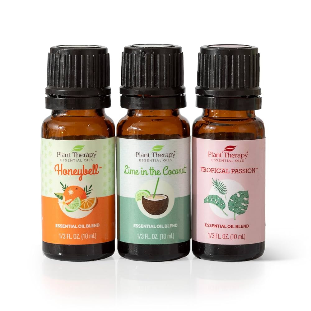 Plant Therapy Tropical Scents Home Set of 3 Essential Oil Blends Including Natural Scents to Scen... | Amazon (US)