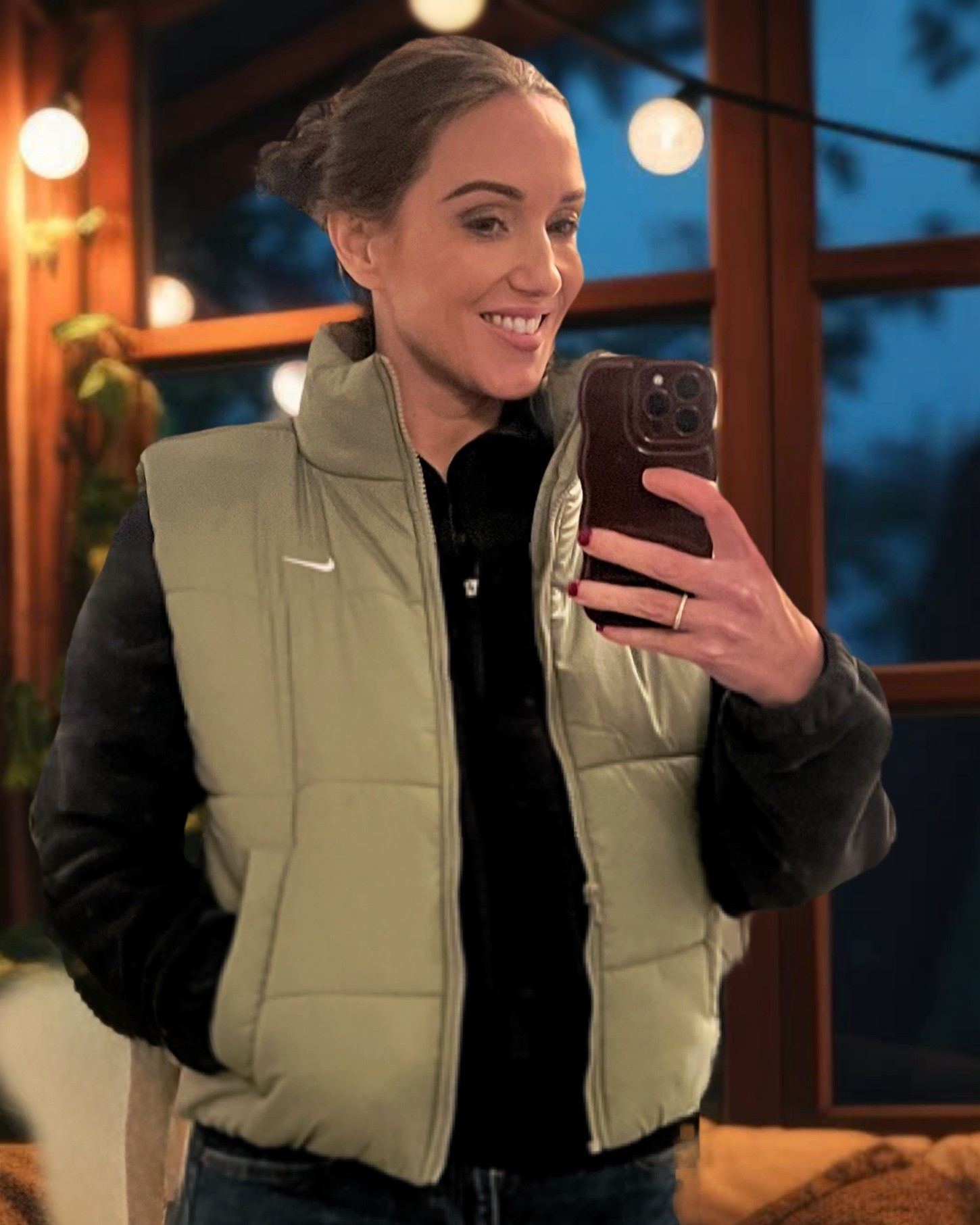Nike Puffer Vest with a 1/4 zip oversized fleece pullover, perfect for staying warm during these cold winter months! 

The green is sold out unfortunately but they have a few more options that are super cute !

#puffervest #giftguide #nike #casualoutfit #winteroutfit #everydayoutfit #giftideasforher

#LTKwinter #LTKstyletip #LTKgiftguide