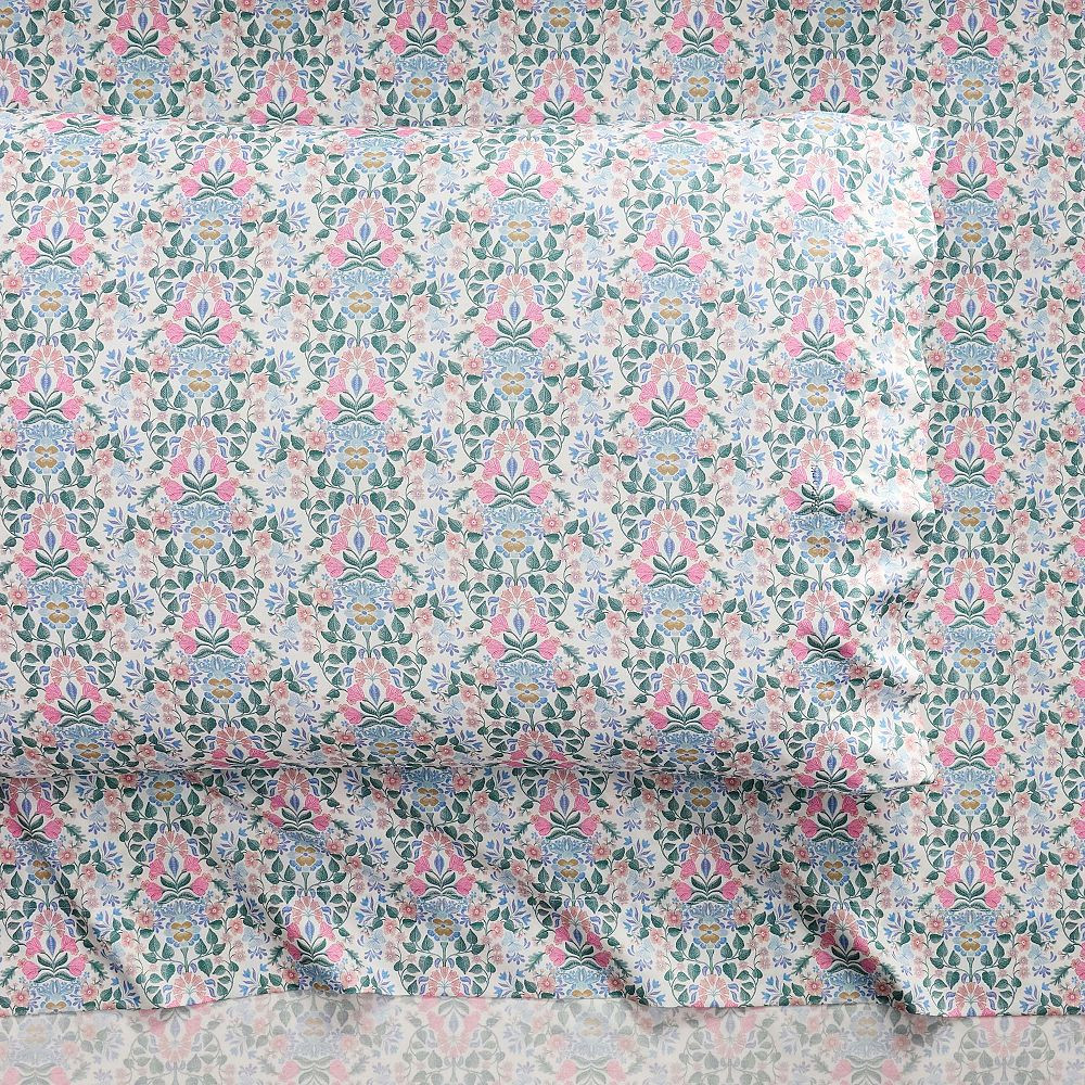 Mila Floral Organic Sheet Set | Pottery Barn Teen