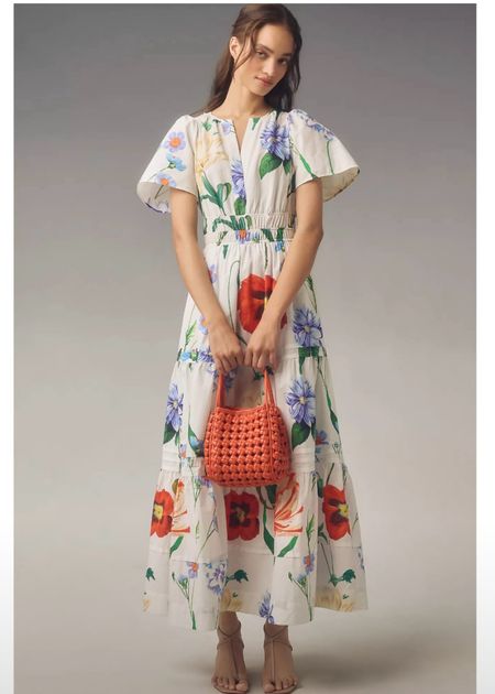Floral summer dress and cute bag!  Summer outfit, summer bag 

#LTKMidsize #LTKGiftGuide #LTKSeasonal