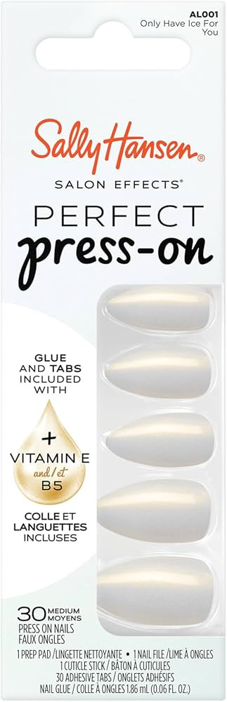 Sally Hansen Salon Effects Perfect Press-On Nails | Almond Shape | Easy to Apply, Non-Damaging | ... | Amazon (US)