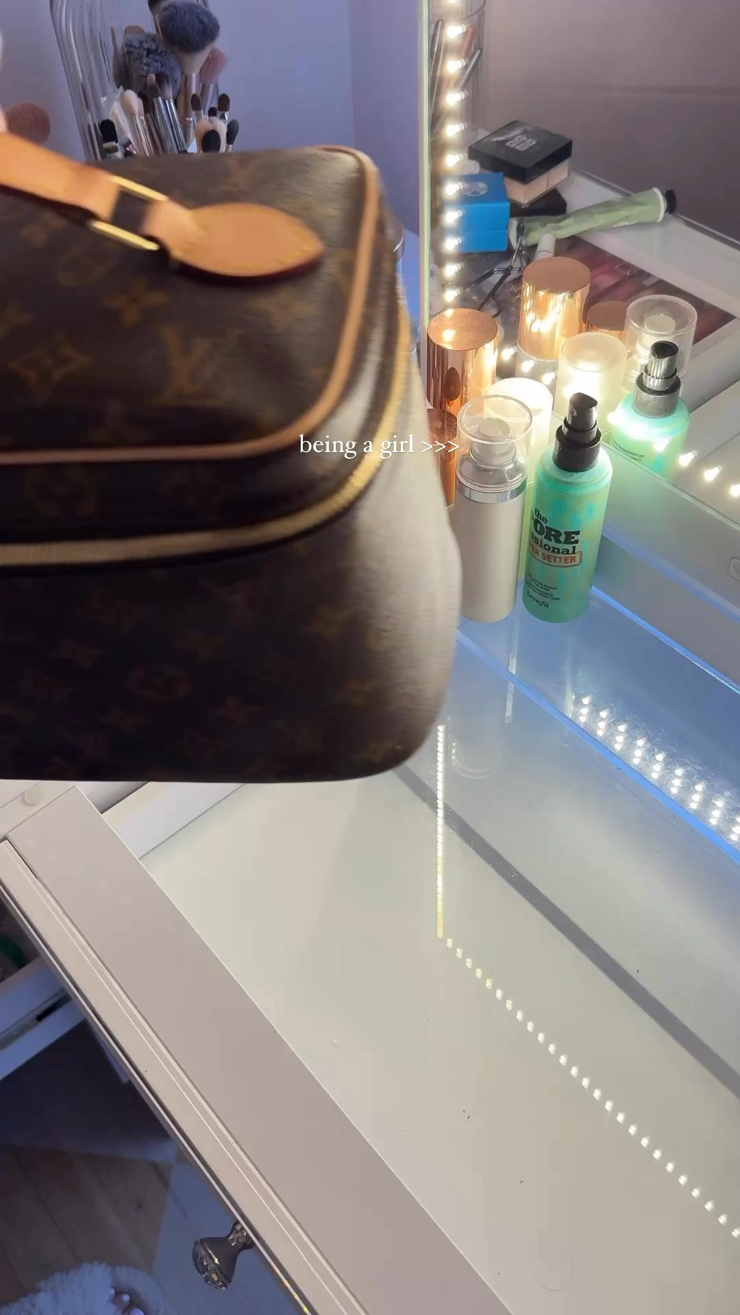 Travel vlog 
Makeup bag 
Skincare 

#LTKWatchNow #LTKTravel #LTKItBag