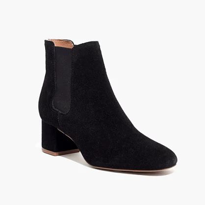 The Walker Chelsea Boot in Suede OLIVE GREEN | Madewell