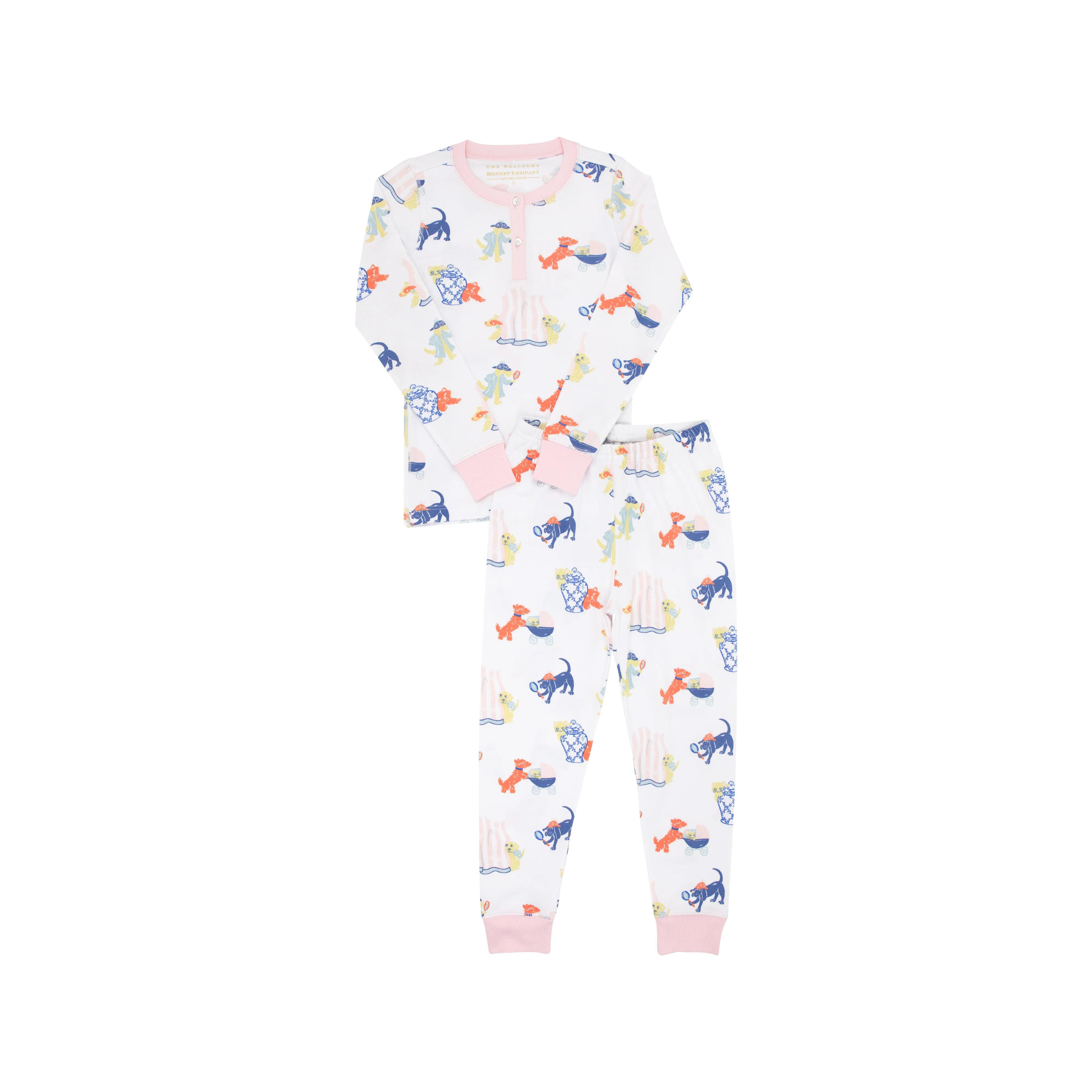 Sara Jane's Sweet Dream Set - Doggy Detectives with Palm Beach Pink | The Beaufort Bonnet Company