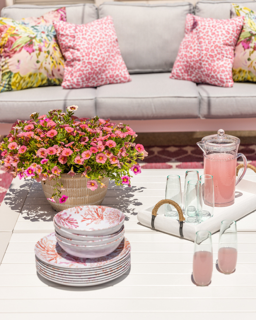 Warm weather, open air, and a table made for gathering ☀️👒
Hosting just feels better outside.
 

 #LTKHome