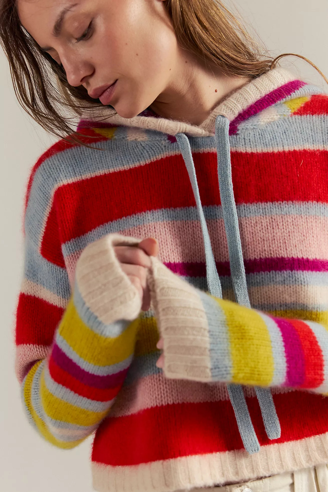 Candy Lane Cashmere Hoodie | Free People (Global - UK&FR Excluded)